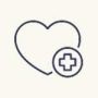 icon of a heart with a plus sign overlaying it